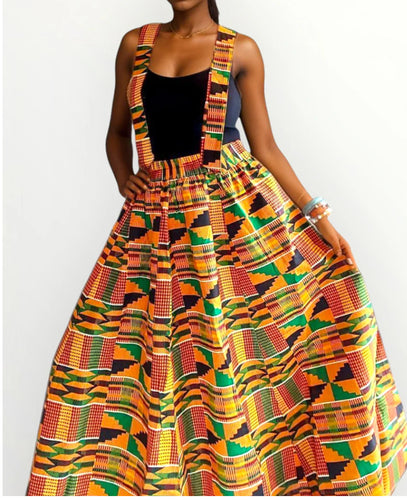 Kente Maxi Skirt